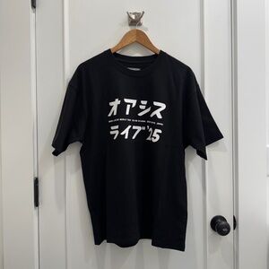 Oasis Live '25 T-Shirt (Official/Authentic - Japan Limited) - Large (NWT)